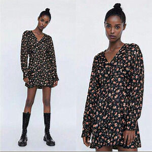 Zara Floral Mini Dress‎